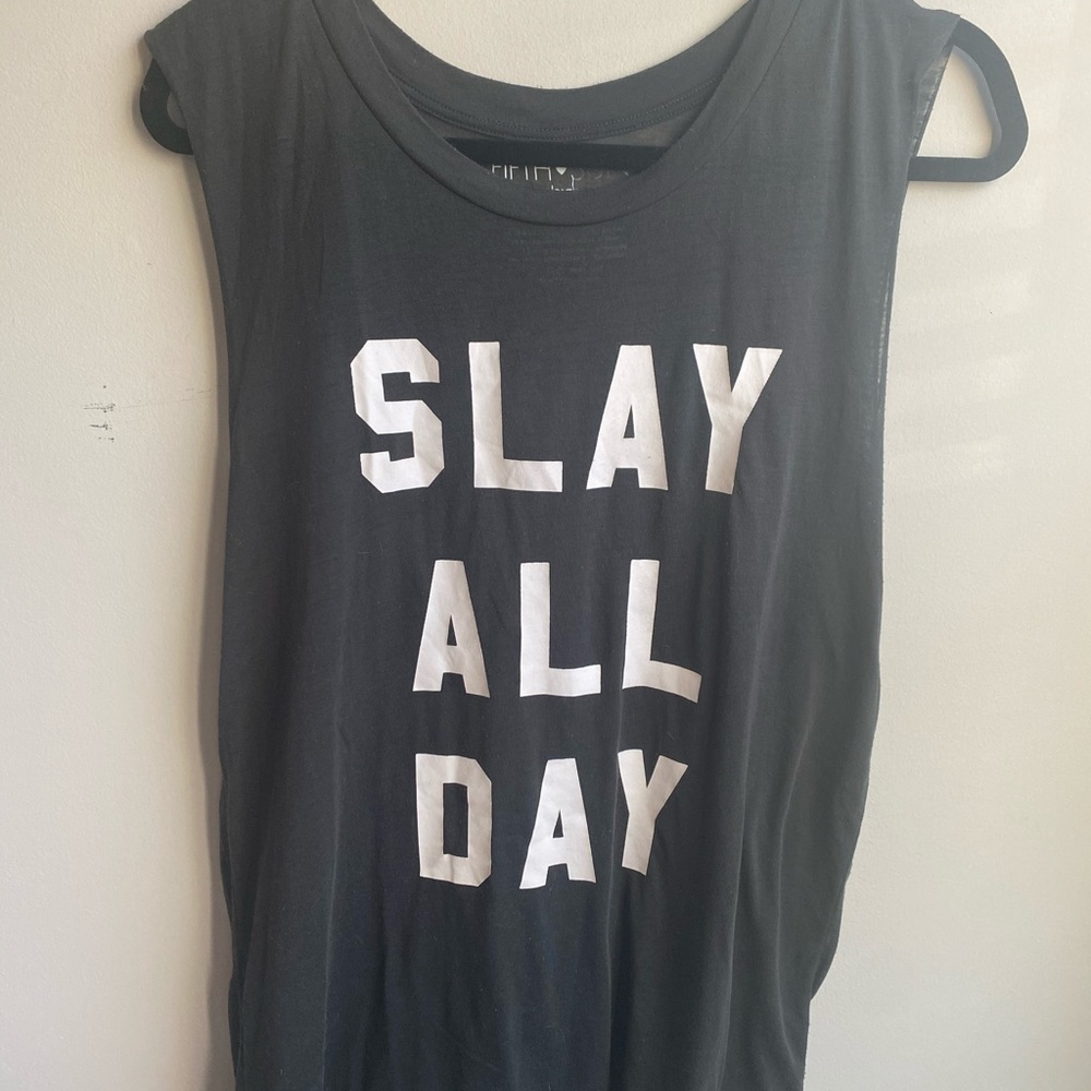 Slay All Day Tank Tee